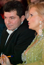 Предприниматель Вагар Мкртчян и Наталья Алексанян (Миссис СССР)