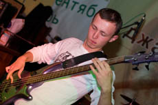 Константин Ян-Борисов, бас-гитарист группы "BADSOUND"