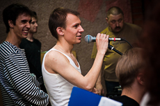 Антон Симаков, один из организаторов