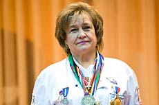 Председатель жюри Тамара Николаевна Шарова (президент ассоциации кулинаров Москвы)