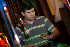Виктор Сагидулин, ударник группы "BADSOUND" и участник группы "Три-ло-биты"