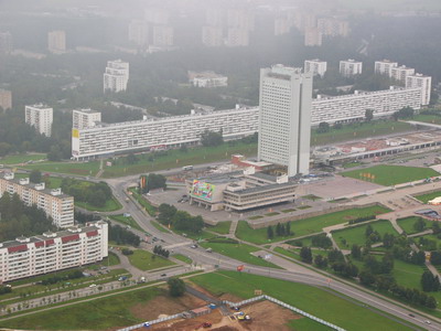 Зеленоград с высоты птичьего полёта. Фото Владимира Филиппова