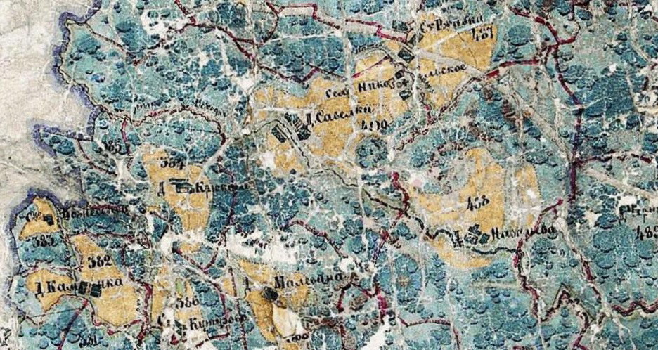 Зеленограда старая карта