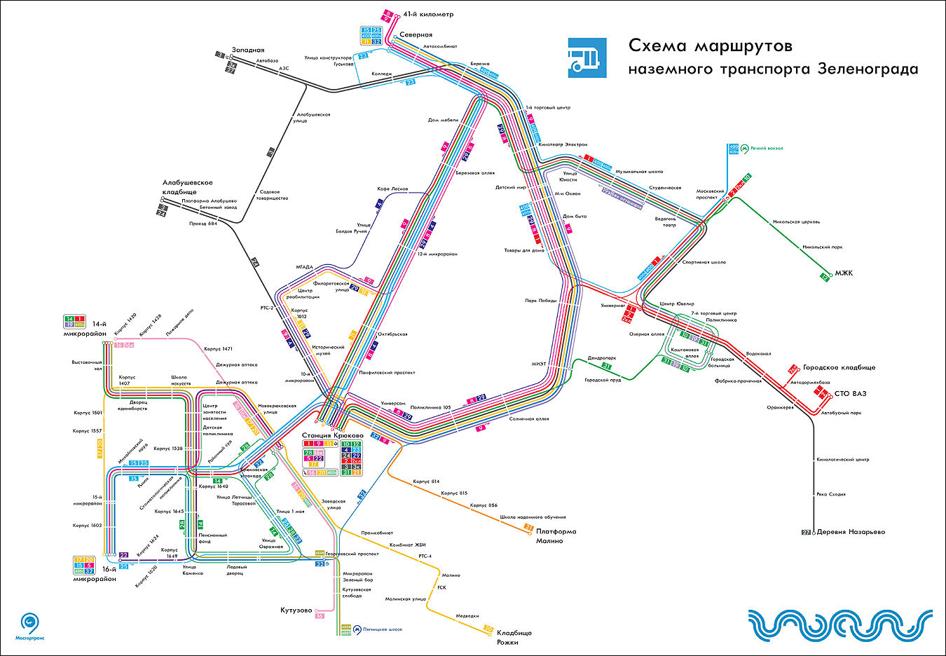 Москва список маршрутов