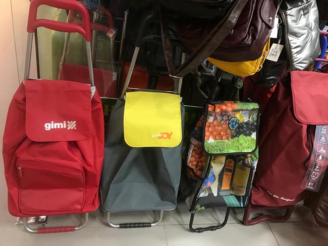 D mart outlet trolley bag price