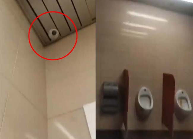 Смотреть видео с реальных скрытых камер - снятое в туалете [онлайн] скрытой видеокамерой