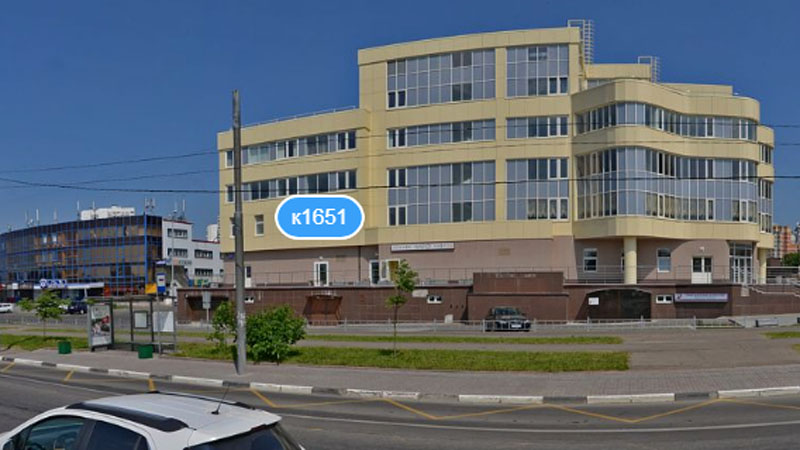 Зеленоград корпус 1651 карта