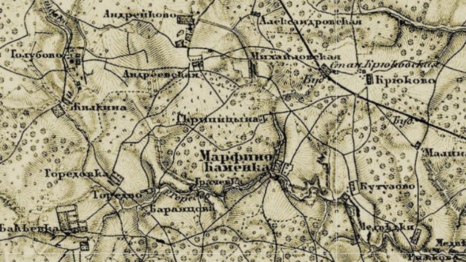 Это место карта шуберта рязанской губернии