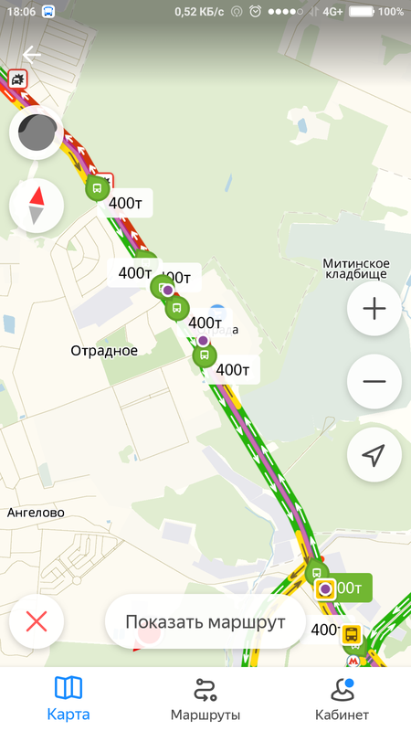 Карта автобус рядом