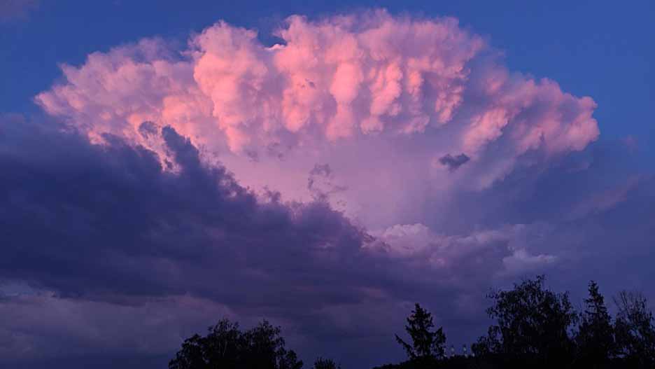Зеленоград - Жизнь - Фантастическое небо над Зеленоградом 1 июля. Фото