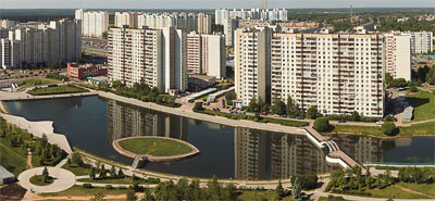 Панорама Зеленограда: Михайловский пруд