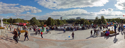 Виртуальный тур по площадкам Дня города 2012